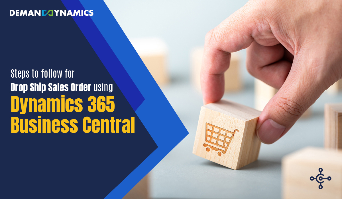Dynamics 365 Business Central - Drop Sip Sales Order