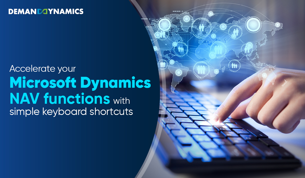 Make your Microsoft Dynamics NAV work easier with keyboard shortcuts